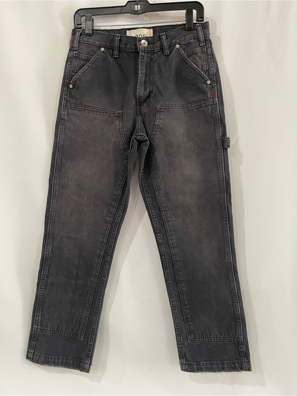 BDG carpenter utility faded black pants men’s straight leg jeans